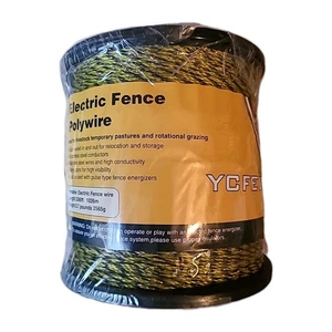 Electric Fence Polywire 3366ft 6 Stainless Steel Strands UV & Rust Resistant - Picture 1 of 2