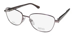 NUEVO MARCO DE GAFAS SAFILO ELASTA 6011 BORDE COMPLETO MUJER ITALIA WGV METAL Y PLÁSTICO - Imagen 1 de 8