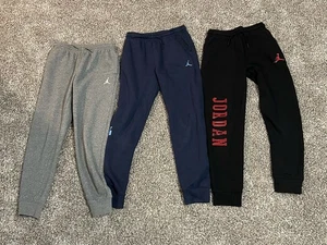 Nike Jordan Youth Sweatpants Size Large - 3 Pant Lot - Picture 1 of 2