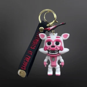Five Nights At Freddys Mangle Game Bonnie Mochila Clip Llavero Figura B15 - Imagen 1 de 3