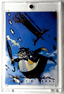 1995 Batman Artist Proof Card 60 THE PENGUIN. FREE ONE-TOUCH-HOLDER - Picture 1 of 2