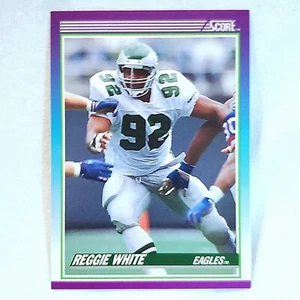 1990 Score Reggie White #203 Philadelphia Eagles  - Imagen 1 de 3