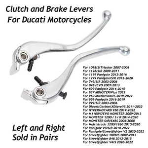 Brake Clutch Lever For Ducati Diavel XDiavel HYPERMOTARD 950 MONSTER S4RS 1200 - Picture 1 of 10