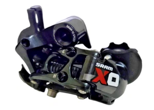 Desviador trasero SRAM XO 10 velocidades NOS retro MTB negro raro - Imagen 1 de 19