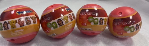 Disney The Lion King Mash’ems, Series 1. Lot of 4. SEALED Cover