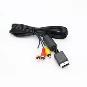 6FT/1.8M Audio Video AV Cable to RCA For SONY PlayStation PS1/PS2/PS3 SYSTEM - Picture 1 of 3