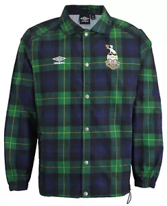 Umbro Herren Gordon moderne karierte Jacke, grün - Bild 1 von 5