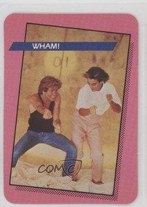 1985 AGI Rock Star Concert Cards Wham! George Michael Andrew Ridgeley #9 05u0