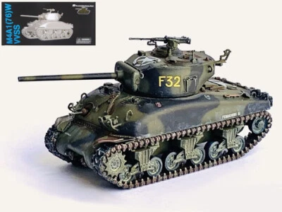 Dragon 63171 - Sherman M4A1 (76)W VVSS Belgio 1944 - Modello finito 1:72 - Immagine 1 di 4
