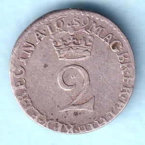 Great Britain. 1689 William & Mary - Twopence..  aVF - Picture 1 of 2