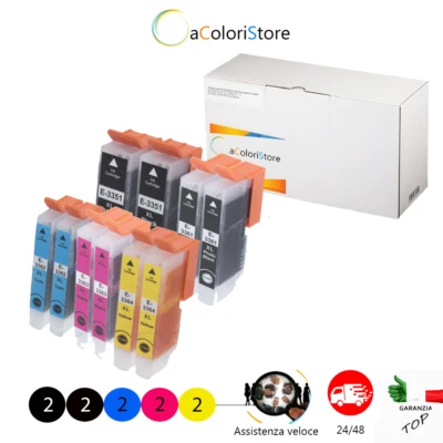 ACOLORI Cartucce compatibili per Epson EXPRESSION PREMIUM XP 830 900 630 635 530 7100 XL