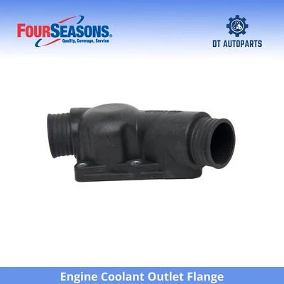 For 1987-1992 BMW 325is Engine Coolant Outlet Flange 4 Seasons 1988 1989 1990 - Image 1 of 4