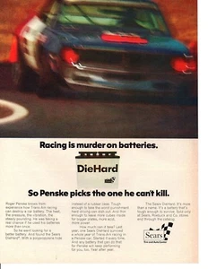 1971 AMC JAVELIN / ROGER PENSKE TRANS-AM RACING ~ ORIGINAL SEARS AD - Imagen 1 de 1