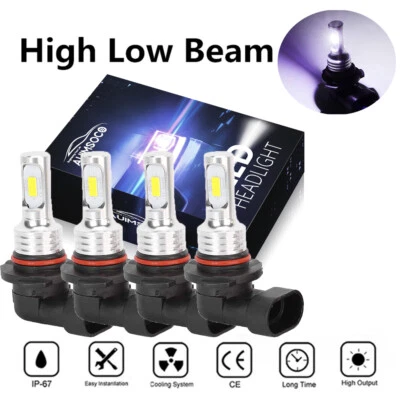 For Hyundai Sonata 2015 2016 2017 2018 2019 LED Headlights Bulbs High Low Combo - Image 1 of 4