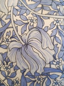 William Morris Azul Pimpernel Algodón Batista Tela Por 50cm Confección Acolchado - Imagen 1 de 11