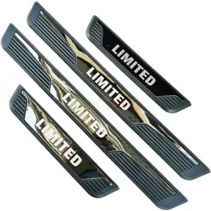 For Subaru CrossTrek Impreza WRX Limited Chrome Car Door Sill Plate Protector - Picture 1 of 8