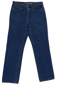 Lands' End Jambes Droites Damen Jeans Hose Gr.34 blau dunkelblau stone Straight - Bild 1 von 6
