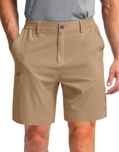 NWT $35 XXL PINKBOMB Men's Golf Shorts with 6 Pockets Stretch Quick Dry Hiking - Picture 1 of 5