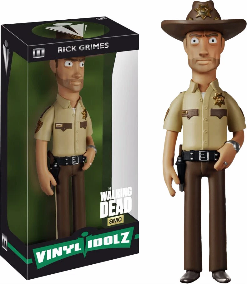 FIGURA DE VINILO DE DISEÑO FUNKO VINILO AZÚCAR IDOLZ WALKING DEAD RICK GRIMES 9" Foto 1 de 1