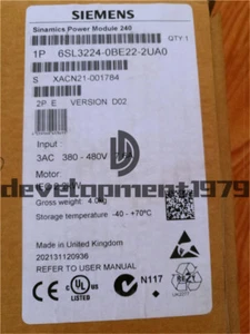 ONE SIEMENS 6SL3224-0BE22-2UA0 6SL3 224-0BE22-2UA0 NUEVO - Imagen 1 de 1