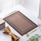 Accessories Washable Waterproof Tablemat Placemat Anti Slip Dining Table Mat