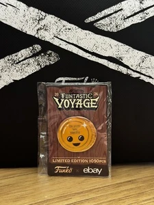 FUNTASTIC VOYAGE 2024 FUNKO FUNDAYS POP! FREDDY JEWEL COIN PIN LE 1050 - Picture 1 of 2