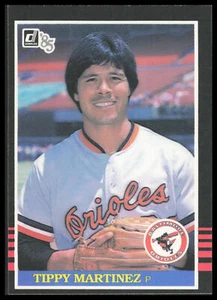 1985 Donruss Tippy Martinez #210 Baltimore Orioles 33B - Picture 1 of 2