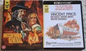 WITCHFINDER GENERAL 4K ULTRA HD + BLU-RAY + SLIP COVER & BOOKLET 88 FILMS TIGON - Imagen 1 de 3