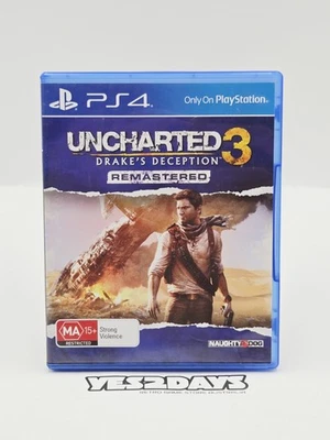 Uncharted 3 Drake's Deception Remastered PS4 Game Sony PlayStation 4 - Image 1 of 3