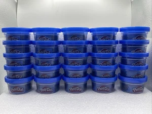 Hasbro Play-Doh (25) Contenitori da 1 oncia ZAFFIRO BLU SCINTILLANTE - Foto 1 di 3