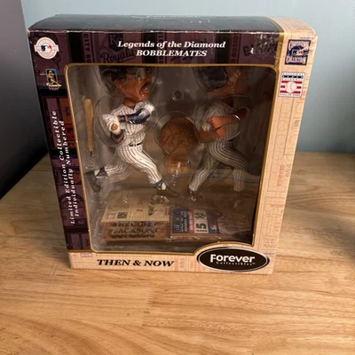 Boneco Bobblehead Reggie Jackson Hideki Matsui Yankees Forever 2004 ENTÃO AGORA Dual W - Imagem 1 de 4