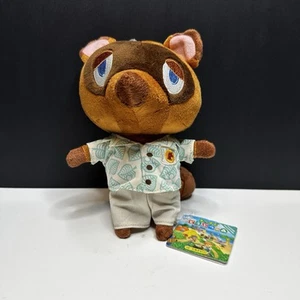Sanei Nintendo Animal Crossing Tom Nook All Star Collection Plush Toy 7" NWT - Picture 1 of 7