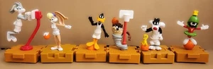 McDonald's 1996 Space Jam Looney Tunes Juego de 6 figuras Happy Meal Toys - Imagen 1 de 9