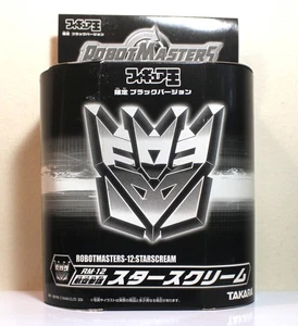 Takara Transformers Robotmasters STARSCREAM (Ltd Black Version) - Open/Complete - Picture 1 of 10