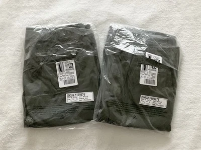 Nuevo 2 Pantalones Lands' End Niños 10 Husky Verde Hierro Rodilla Cadete Uniforme Escolar Ajuste Foto 1 de 4