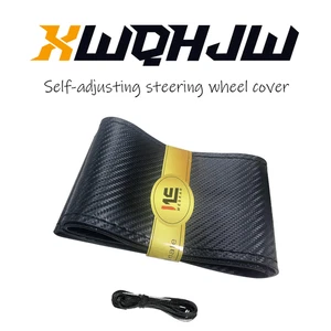 ✅XWQHJW Car Steering Wheel Protective Cover Auto Universal Acces. - Picture 1 of 11