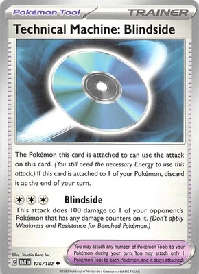 Technical Machine Blindside 176/182 SV04 Paradox Rift Pokemon 008076 - Image 1 of 2