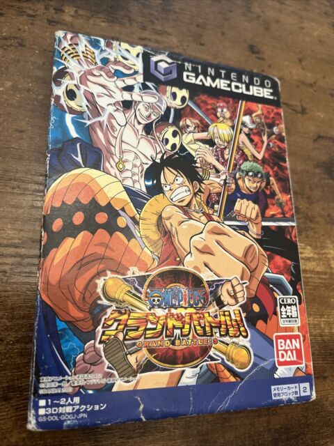 Nintendo GameCube One-Piece Treasure Battle Grand Battle 3 Set Japan Ver.  USED