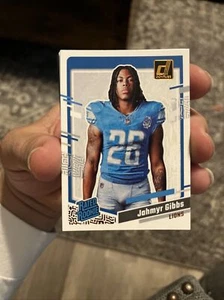 Jahmyr Gibbs 2023 Donruss Rated Rookies Portrait SP #6 ROOKIE CARD - Picture 1 of 2