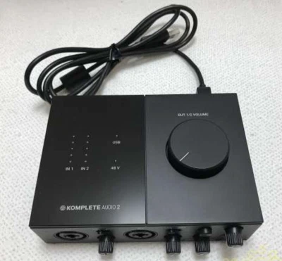 Native Instruments Komplete Audio 2 USB Audio Interface Used Free Shippingd - Image 1 of 4