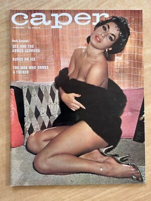 CAPER Magazine January 1961 Vol. 7 # 1 PIN-UP & Glamour HIGH GRADE! FILE COPY Foto 1 de 4
