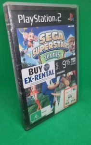 SEGA Superstars Tenis - PS2 Sony Playstation 2 Completa con Manual PAL Alquiler Ex - Imagen 1 de 3