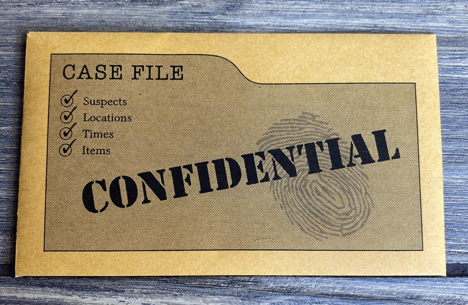 Hasbro 2006 Clue DVD Game Case File Envelope Replacement Part Piece - Image 1 of 2