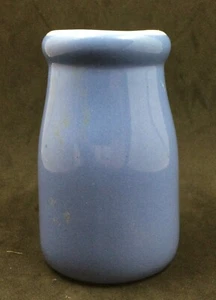 Hall Restaurant Ware Tall Cadet Blue Creamer Milk Bottle Shape - Picture 1 of 8