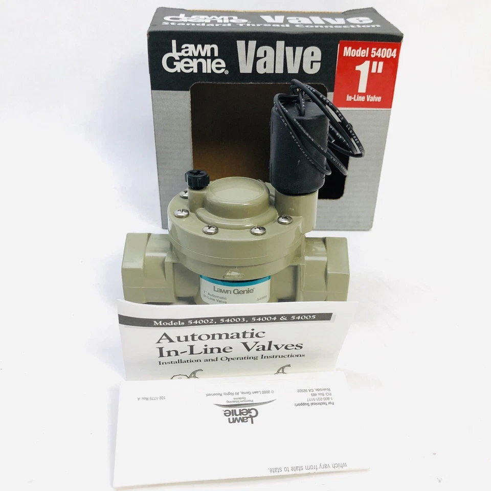 Valve Below Ground In-line Lawn Genie Model 54004