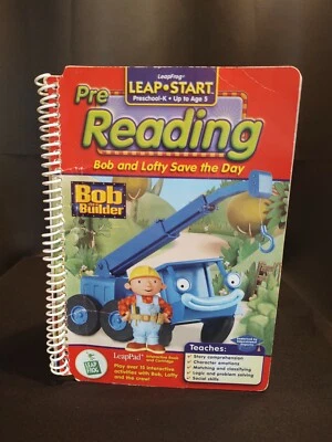 LeapFrog Leap Start Pre Reading Bob And Lofty Save The Day Bob The Builder  - Image 1 of 4