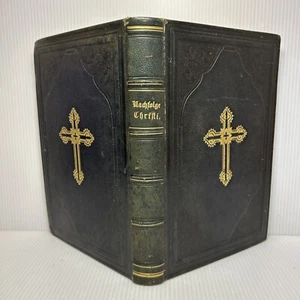 Imitation of Christ (Nachfolge Christi) 1864, Antique German Book, Illustrated - Picture 1 of 19