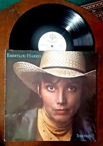 Emmylou Harris - Thirteen - 1A/1B - Preferred Alsdorf - Vinyl - 1986 - 1st Press - Picture 1 of 3