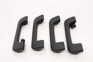 2015 - 2025 PORSCHE MACAN ROOF HEADLINER GRAB BAR HANDLE SET OF 4 OEM BLACK_VC - Picture 1 of 19