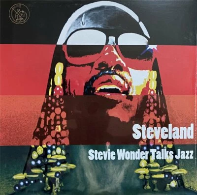 Steveland Stevie Wonder Talks Jazz Ltd 1LP Vinyl Numbered GN Records GNR-007 - Image 1 of 2